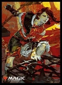 Magic: The Gathering Player's Card Sleeve - War of the Spark - Arlinn, Voice of the Pack (80-Pack) - Ensky Card Sleeves - Card Sleeves card