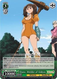 Diane: Wielder of Gideon - The Seven Deadly Sins - Weiss Schwarz card