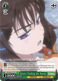 Diane: Ending the Battle - The Seven Deadly Sins - Weiss Schwarz card