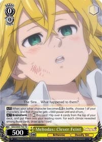Meliodas: Clever Feint - The Seven Deadly Sins - Weiss Schwarz card