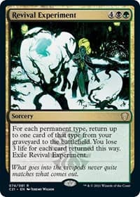 Revival Experiment - Commander 2021 - Magic: The Gathering card