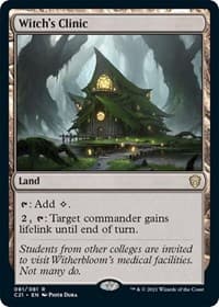 Witch's Clinic - Commander 2021 - Magic: The Gathering card