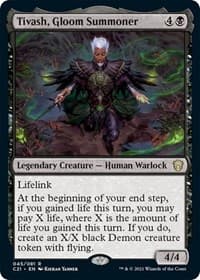Tivash, Gloom Summoner - Commander 2021 - Magic: The Gathering card