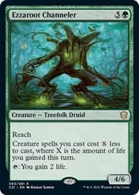 Ezzaroot Channeler - Commander 2021 - Magic: The Gathering card