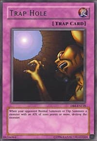 Trap Hole - Dark Beginning 1 - YuGiOh card
