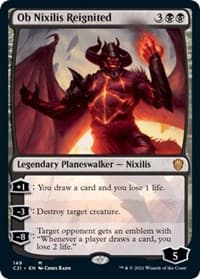 Ob Nixilis Reignited - Commander 2021 - Magic: The Gathering card