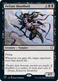 Defiant Bloodlord - Commander 2021 - Magic: The Gathering card