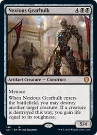 Noxious Gearhulk - Commander 2021 - Magic: The Gathering card