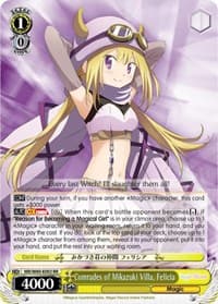 Comrades of Mikazuki Villa, Felicia - Magia Record: Puella Magi Madoka Magica [Side Story] (Anime) - Weiss Schwarz card