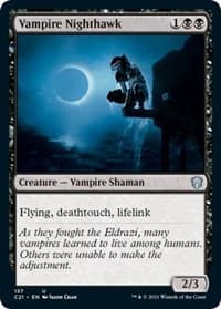 Vampire Nighthawk - Commander 2021 - Magic: The Gathering card