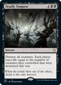 Deadly Tempest - Commander 2021 - Magic: The Gathering card
