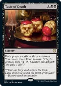 Taste of Death - Commander 2021 - Magic: The Gathering card