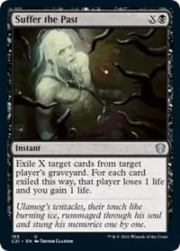 Suffer the Past - Commander 2021 - Magic: The Gathering card