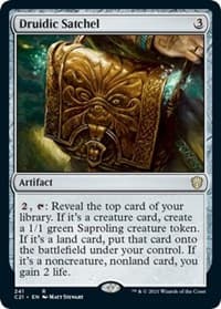 Druidic Satchel - Commander 2021 - Magic: The Gathering card