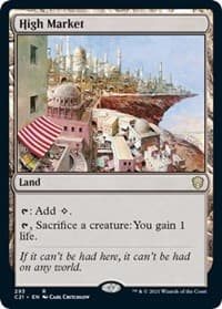 High Market - Commander 2021 - Magic: The Gathering card