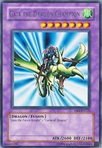 Gaia the Dragon Champion - Dark Beginning 1 - YuGiOh card