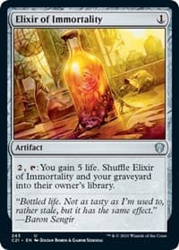 Elixir of Immortality - Commander 2021 - Magic: The Gathering card