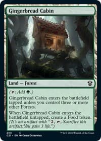 Gingerbread Cabin - Commander 2021 - Magic: The Gathering card
