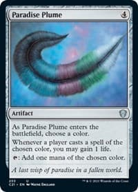 Paradise Plume - Commander 2021 - Magic: The Gathering card