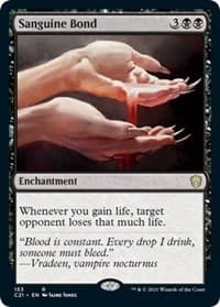 Sanguine Bond - Commander 2021 - Magic: The Gathering card