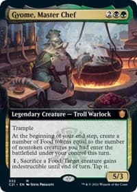 Gyome, Master Chef (Extended Art) - Commander 2021 - Magic: The Gathering card