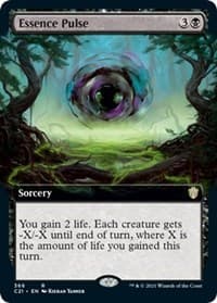 Essence Pulse (Extended Art) - Commander 2021 - Magic: The Gathering card