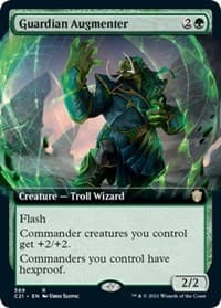 Guardian Augmenter (Extended Art) - Commander 2021 - Magic: The Gathering card