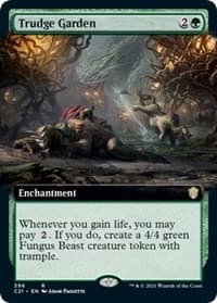 Trudge Garden (Extended Art) - Commander 2021 - Magic: The Gathering card