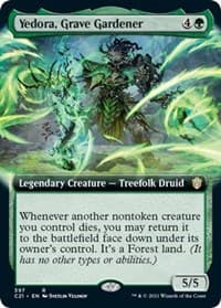 Yedora, Grave Gardener (Extended Art) - Commander 2021 - Magic: The Gathering card