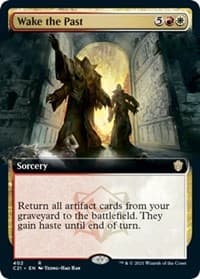 Wake the Past (Extended Art) - Commander 2021 - Magic: The Gathering card