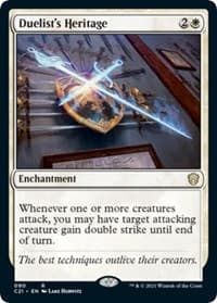 Duelist's Heritage - Commander 2021 - Magic: The Gathering card