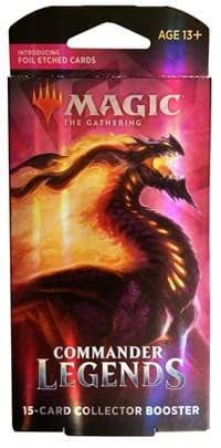 Commander Legends - Collector Booster Hanger Pack - Commander Legends - Magic: The Gathering card