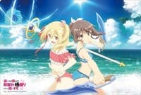 Bushiroad Rubber Mat Collection Vol.798: BOFURI - Frederica and Sally Swimsuit ver - Bushiroad Playmats - Playmats card