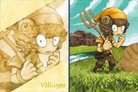 Bushiroad Rubber Mat Collection Vol.799: Usotsuki Jinrou - Villager - Bushiroad Playmats - Playmats card