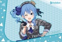 Bushiroad Rubber Mat Collection Vol.815: Hololive Production - Hoshimachi Suisei - 2nd fes. Beyond the Stage ver. - Bushiroad Playmats - Playmats card
