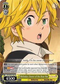 Meliodas: Owner of the Boar Hat - The Seven Deadly Sins - Weiss Schwarz card