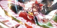Bushiroad Rubber Mat (Horizontal) Touhou LostWord - Mysterious Flying Miko - Bushiroad Playmats - Playmats card