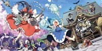 Bushiroad Rubber Mat (Horizontal) Touhou LostWord - Lively Grounds - Bushiroad Playmats - Playmats card