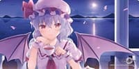 Bushiroad Rubber Mat (Horizontal) Touhou LostWord - Late Night Tea - Bushiroad Playmats - Playmats card