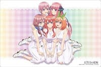 Bushiroad Rubber Mat Collection Vol.867: The Quintessential Quintuplets - White One-piece Dress Group ver. - Bushiroad Playmats - Playmats card