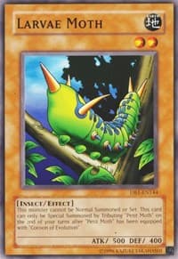 Larvae Moth - Dark Beginning 1 - YuGiOh card