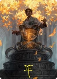 Introduction to Prophecy Art Card (Gold-Stamped Signature) - Art Series: Strixhaven - Magic: The Gathering card