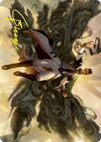 Arrogant Poet Art Card (Gold-Stamped Signature) - Art Series: Strixhaven - Magic: The Gathering card