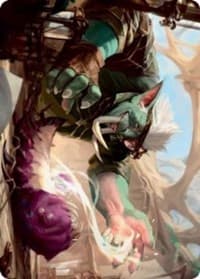 Novice Dissector Art Card - Art Series: Strixhaven - Magic: The Gathering card