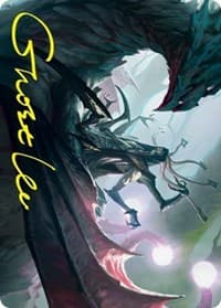 Specter of the Fens Art Card (Gold-Stamped Signature) - Art Series: Strixhaven - Magic: The Gathering card