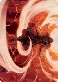 Crackle with Power Art Card - Art Series: Strixhaven - Magic: The Gathering card