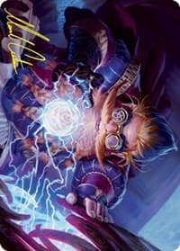 Storm-Kiln Artist Art Card (Gold-Stamped Signature) - Art Series: Strixhaven - Magic: The Gathering card