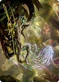 Emergent Sequence Art Card (Gold-Stamped Signature) - Art Series: Strixhaven - Magic: The Gathering card