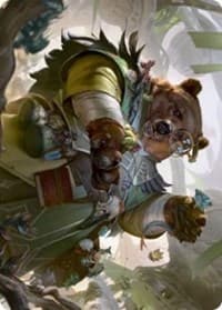 Professor of Zoomancy Art Card - Art Series: Strixhaven - Magic: The Gathering card