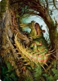 Blex, Vexing Pest Art Card - Art Series: Strixhaven - Magic: The Gathering card